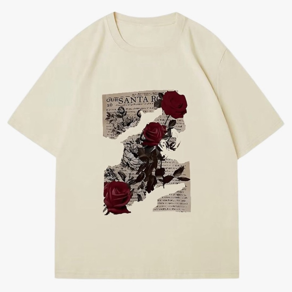 🍓$5 Pick!🍓 RoseSeek Men’s Graphic T-Shirt